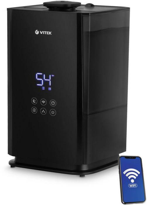 Увлажнитель воздуха ультразвуковой Vitek VT-2353, 5л, черный