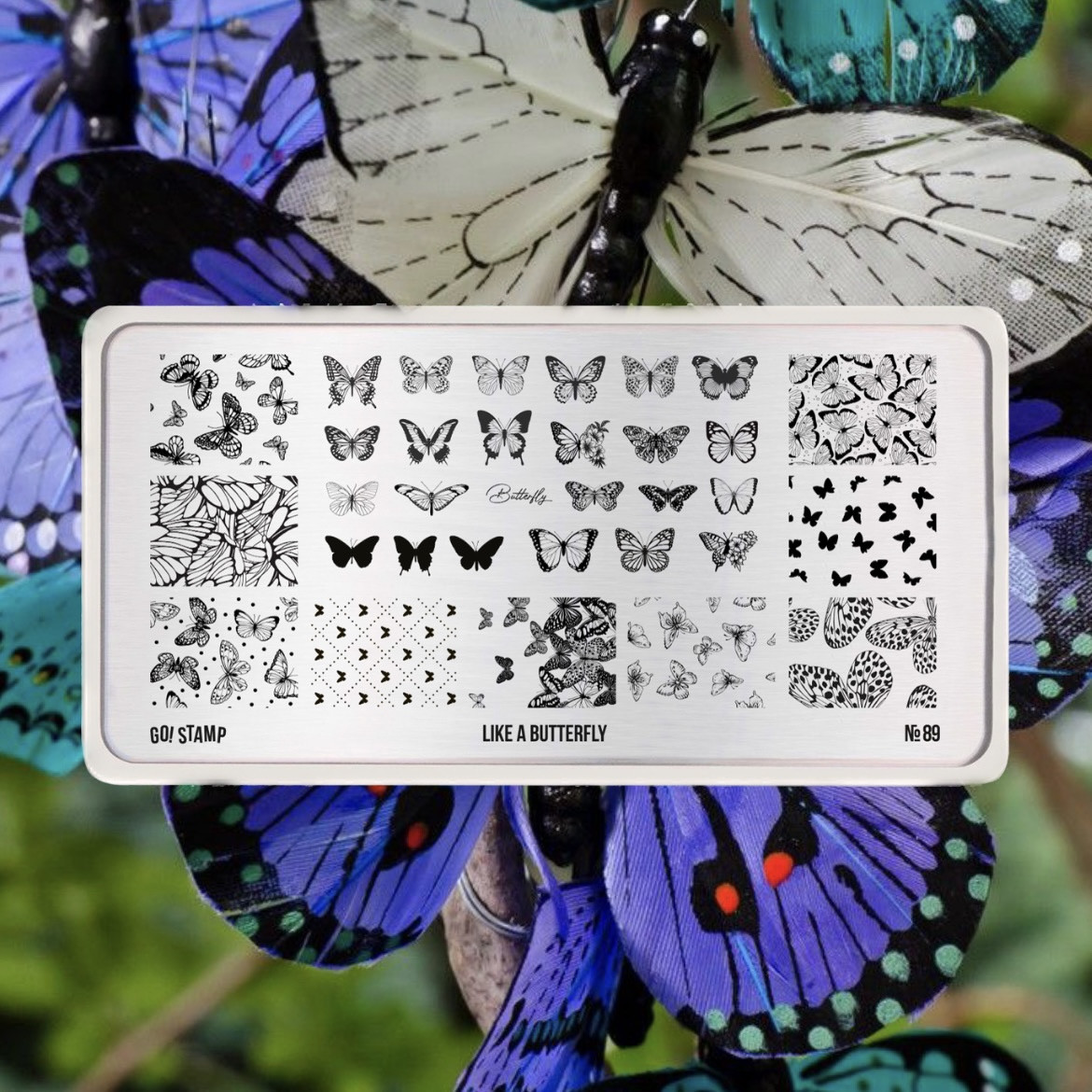 Пластина для стемпинга Go! Stamp 89 Like a Butterfly