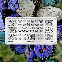 Пластина для стемпинга Go! Stamp 89 Like a Butterfly