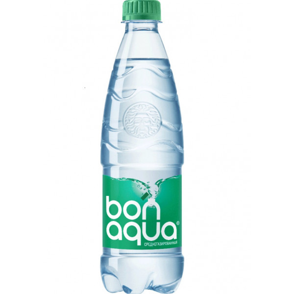 Вода BonAqua плюс среднегазированная 0,5л - фото 1 - id-p208363867