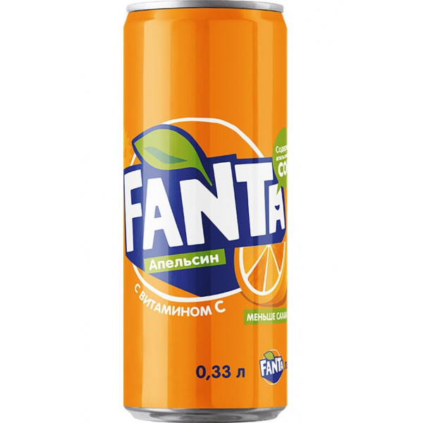 Напиток Fanta Orange газированный 0,33л - фото 1 - id-p208363880