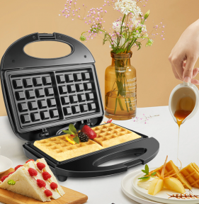 Вафельница электрическая Silver Crest Waffle Maker SC-608 750W (бельгийские вафли, венские вафли) - фото 1 - id-p208367280