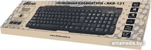 Клавиатура Ritmix RKB-121 - фото 2 - id-p208367696