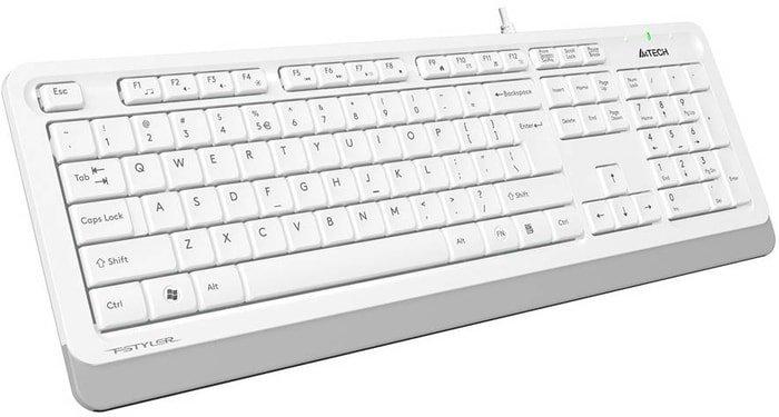 Клавиатура A4Tech Fstyler FK10 (белый/серый) - фото 2 - id-p208367724