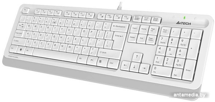 Клавиатура A4Tech Fstyler FK10 (белый/серый) - фото 5 - id-p208367724