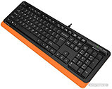 Клавиатура A4Tech Fstyler FK10 (черный/оранжевый), фото 2