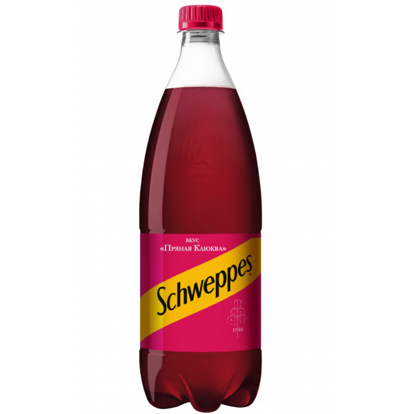 Напиток Schweppes Пряная клюква газированный 1,0л - фото 1 - id-p208363923