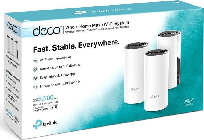 Беспроводной маршрутизатор TP-Link Deco M4 (3 шт.) - фото 4 - id-p208366651