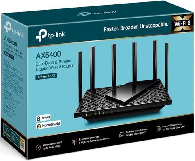 Wi-Fi роутер TP-Link Archer AX73 - фото 4 - id-p208366655