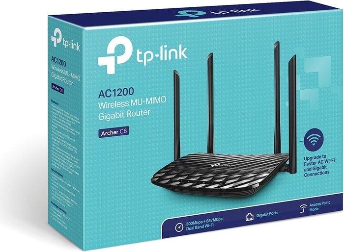 Беспроводной маршрутизатор TP-Link Archer C6 - фото 4 - id-p208366678