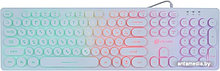 Клавиатура Oklick 420MRL (белый)