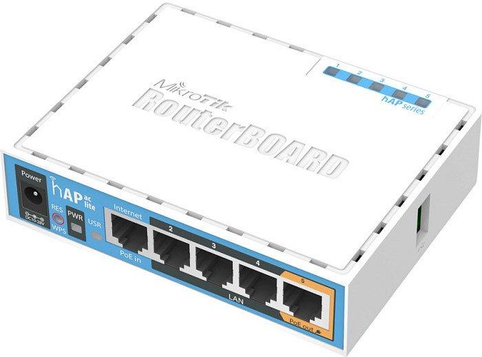 Беспроводной маршрутизатор Mikrotik hAP ac lite [RB952Ui-5ac2nD] - фото 1 - id-p208366693