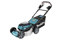 Газонокосилка аккумуляторная MAKITA DLM 462 Z (18.0 В, самоход., шир. 460 мм, выс. 20-100 мм, пластм. корпус,