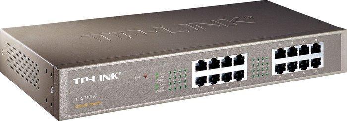 Коммутатор TP-Link TL-SG1016D - фото 2 - id-p208366796