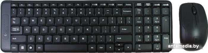Мышь + клавиатура Logitech Wireless Combo MK220 - фото 1 - id-p208368078