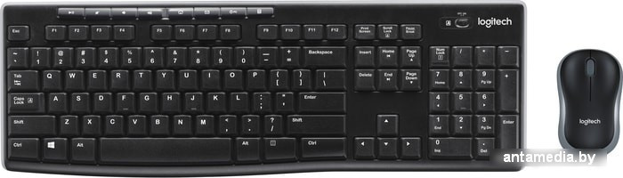Мышь + клавиатура Logitech Wireless Combo MK270 - фото 1 - id-p208368079