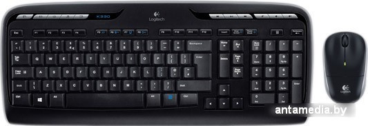Мышь + клавиатура Logitech Wireless Combo MK330 - фото 1 - id-p208368080