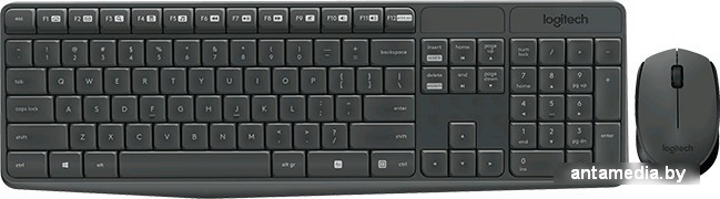 Мышь + клавиатура Logitech MK235 Wireless Keyboard and Mouse [920-007948] - фото 1 - id-p208368081