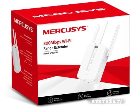 Точка доступа Mercusys MW300RE v3 - фото 3 - id-p208367056