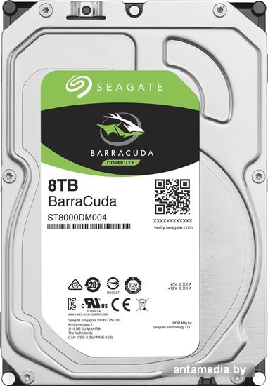 Жесткий диск Seagate BarraCuda 8TB ST8000DM004