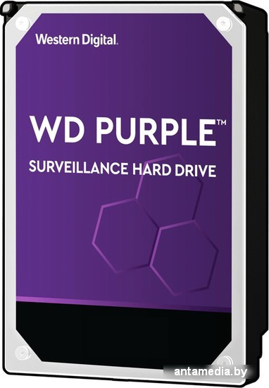 Жесткий диск WD Purple 4TB WD42PURZ - фото 1 - id-p208368634