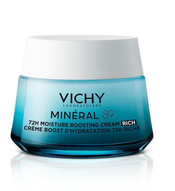 Интенсивно увлажняющий крем Vichy Mineral 89 72ч для сухой кожи, 50 мл - фото 1 - id-p208372496