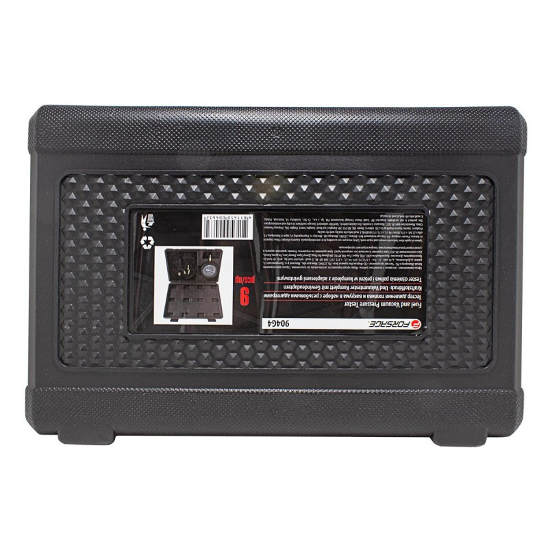 Тестер давления топлива и вакуума Forsage F-904G4 в наборе с резьбовыми адаптерами (9пр.) в кейсе - фото 6 - id-p208379579