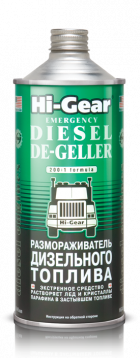 Автомобильная присадка Hi-Gear Emergency Diesel De-Geller 946 мл (HG4114) - фото 1 - id-p208382883