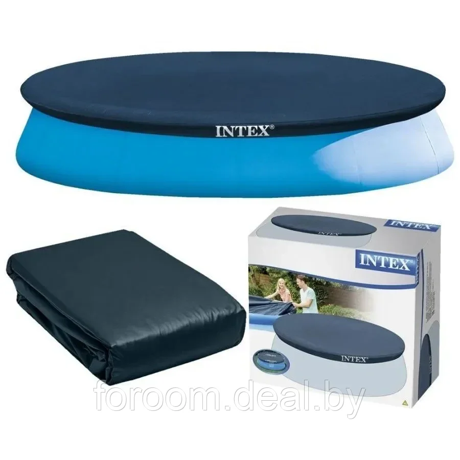 Тент-чехол для бассейнов INTEX Easy set, 366 см,28022 - фото 2 - id-p204322128