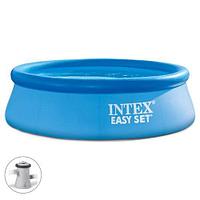 Бассейн надувной INTEX Easy Set (с фильтр-насосом), 366х76 см, 28132NP