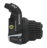 Шифтер Revoshift SHIMANO TOURNEY SL-RS35-R6 правый 6 speed,2400mm трос,черный,пластик 83618792