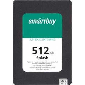 Накопитель SSD 512 Gb SATA 6Gb/s SmartBuy Splash SBSSD-512GT-MX902-25S3 2.5" 3D TLC - фото 1 - id-p208384841