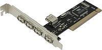 Контроллер Orient DC-602 (OEM) PCI USB2.0 4 port-ext 1 port-int