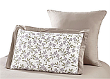 Комплект постельного белья "KARTEKS" сатин цветной с окантовкой, р. евро, SOK036, фото 2