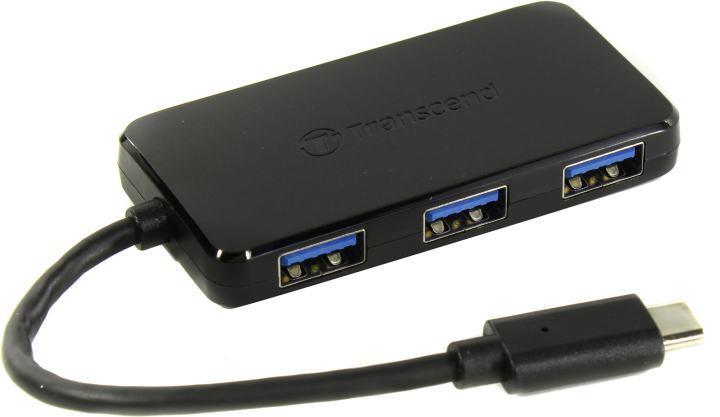 Концентратор USB Transcend TS-HUB2C USB3.0 4-Port HUB Type-C - фото 1 - id-p208384761