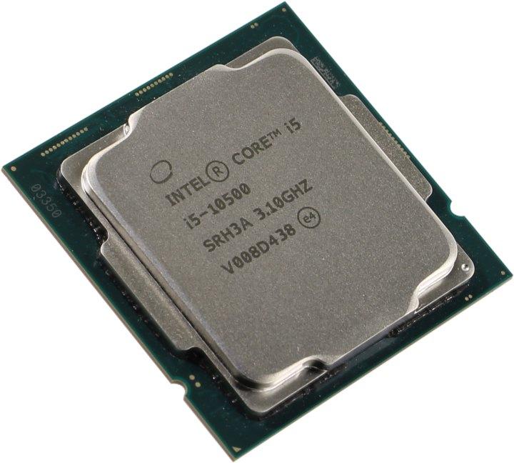 Процессор CPU Intel Core i5-10500 3.1 GHz/6core/SVGA UHD Graphics630/12Mb/65W/8 GT/s LGA1200