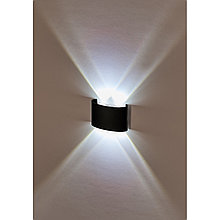 Интерьерный настенный светильник LED 4x1W 4200K Черный 220V IP54 IL.0014.0001-4 BK