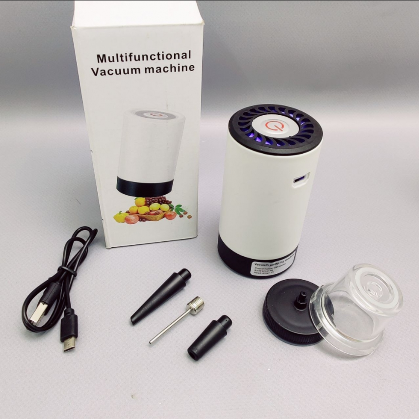 Многофункциональный вакуумный мини упаковщик продуктов Multifunctional Vacuum Machine K05 с функцией подкачки - фото 4 - id-p208395989