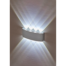 Интерьерный настенный светильник LED 8x1W 4200K Белый 220V IP54 IL.0014.0001-8 WH