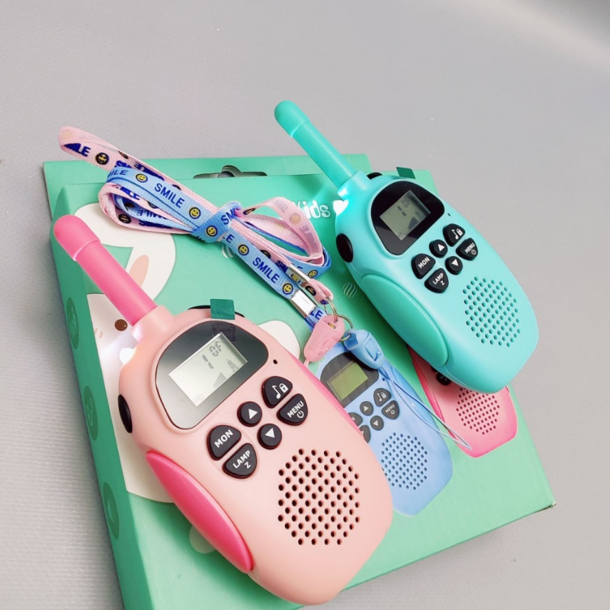 Комплект детских раций Kids walkie talkie (2 шт, радиус действия 3 км) - фото 8 - id-p208397211
