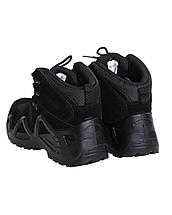 Ботинки Сириус-Дозор замша (черные), ПУ-Нитрил, фото 3