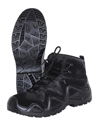 Ботинки Сириус-Дозор замша (черные), ПУ-Нитрил, фото 2