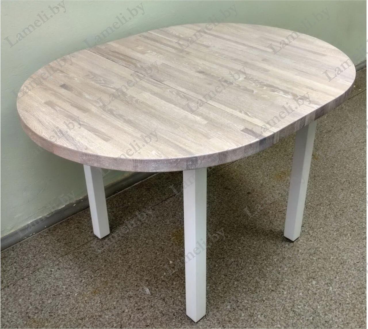 Стол обеденный на металлокаркасе серии "Z" из постформинга, массива дуба или ЛДСП с выбором размера и цвета - фото 10 - id-p169619937