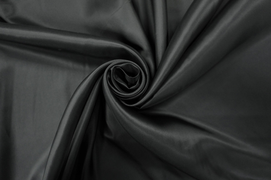 Ткань подкладочная (вискоза) цвет черный