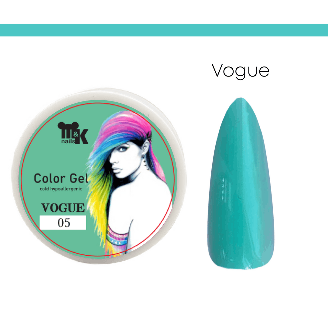 M&K Гель Vogue  Color для наращивания #05  15мл