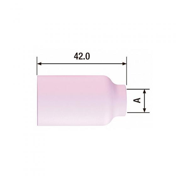 Сопло керамическое Fubag для газовой линзы №11 ф17 FB TIG 17-18-26 (10 шт.) [FB54N19] - фото 1 - id-p208401116