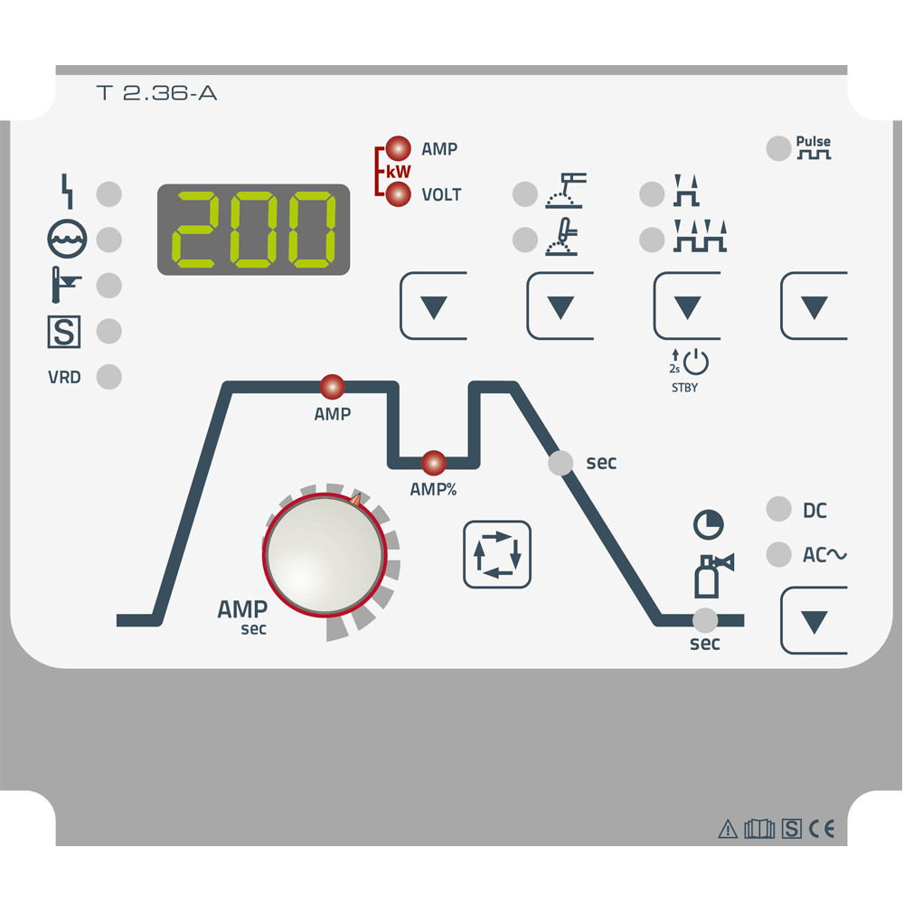 Сварочный инвертор EWM Picotig 200 AC/DC puls 8P TG [090-000188-00504] - фото 3 - id-p208402881