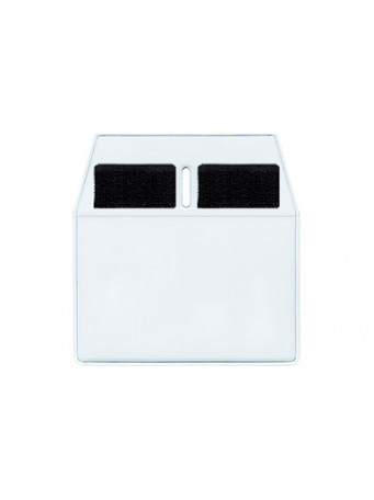 Карман для спецодежды с креплением на пуговицу одежды и липучками