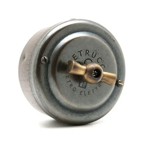 PETRUCCI переключатель поворотный " старая бронза"