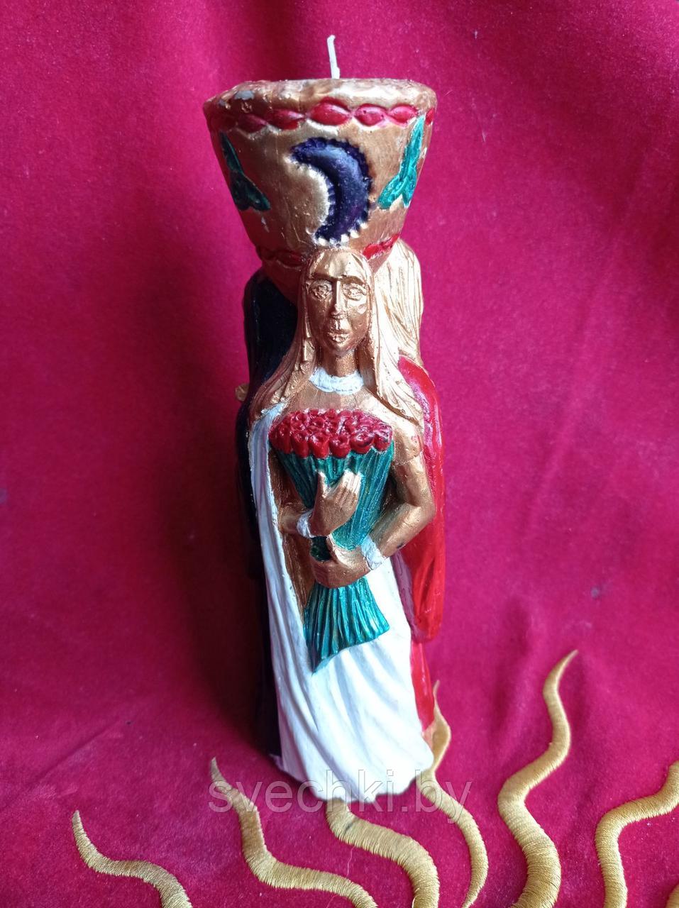 Статуэтка-подсвечник "Геката" Богиня троелуние ручная роспись